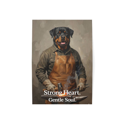 Valentine Dog Greeting Cards – Custom Pet Artwork Cards