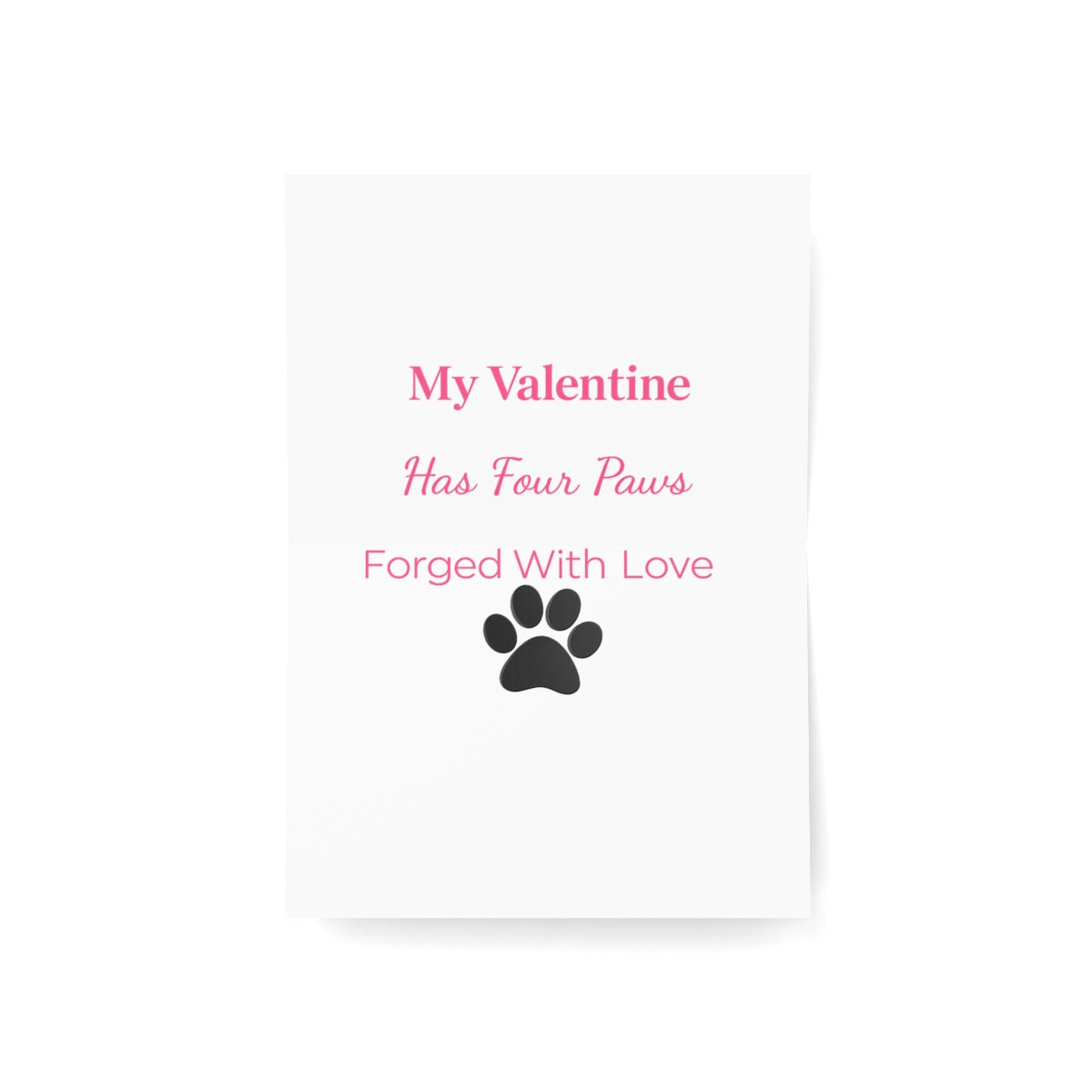 Valentine Dog Greeting Cards – Custom Pet Artwork Cards
