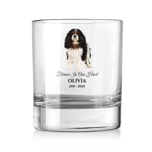Pet Memorial Whiskey Tumbler • Dog Lover Gift • Whiskey Glass • Custom Dog Portrait • Dog Owner Gift • Personalized Gift