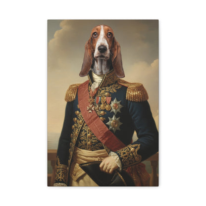 Renaissance Pet Portrait - The Admiral