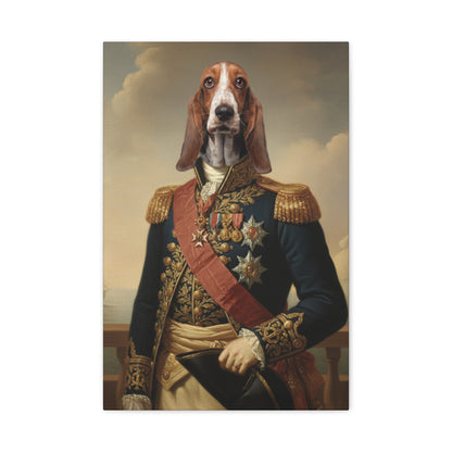 Renaissance Pet Portrait - The Admiral