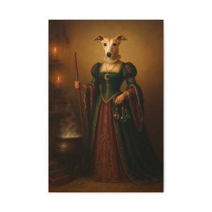 Renaissance Pet Portrait - The Witch