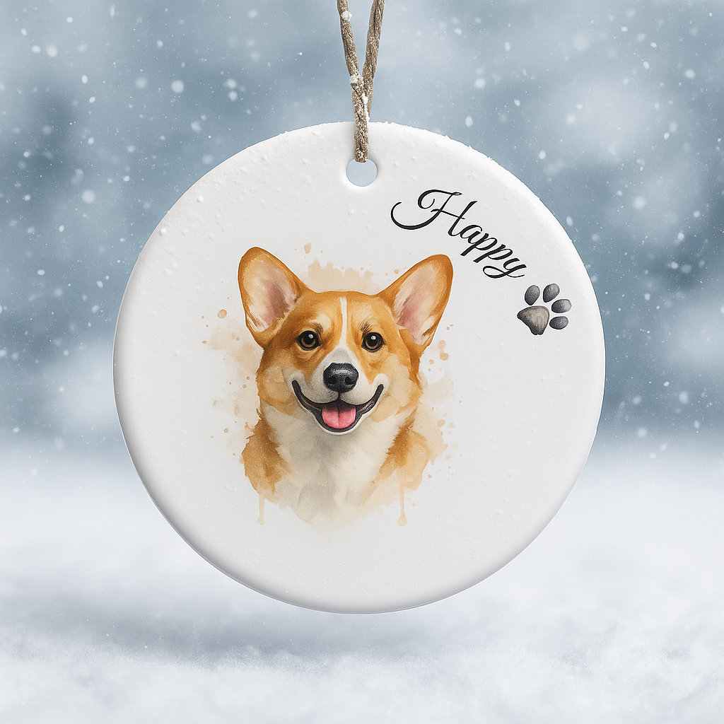 Personalized Dog Memorial Ornament – Forever Loved Keepsake